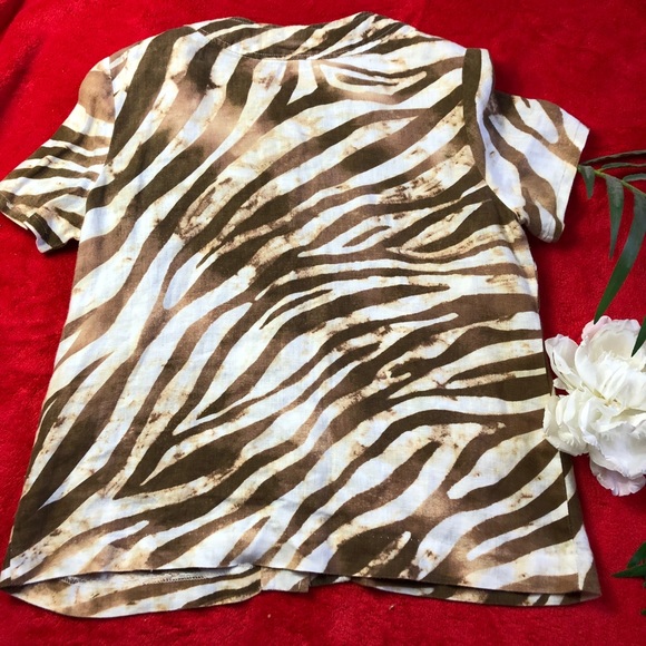 JM COLLECTION size 6P 💯 linen good condition - Picture 2 of 6